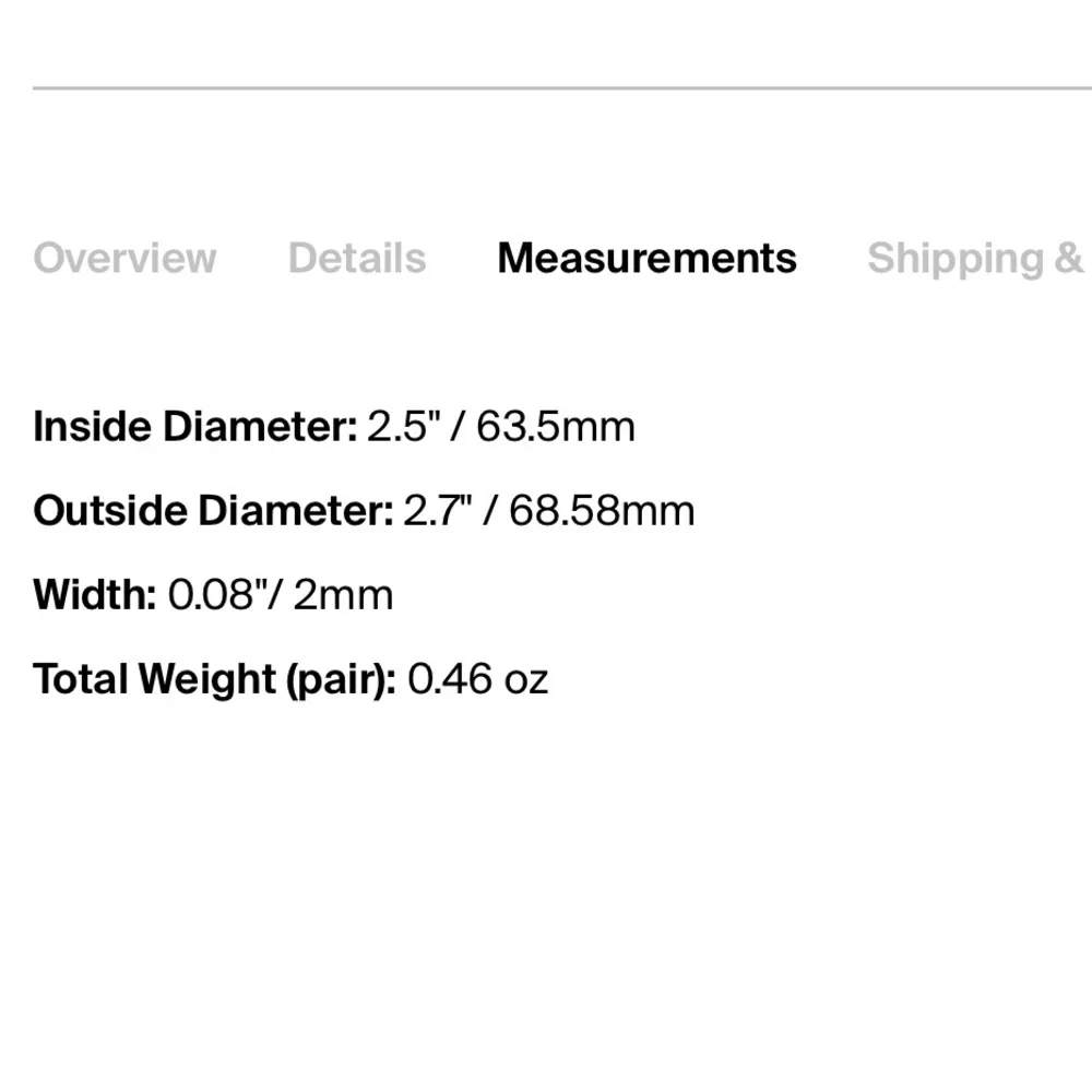 Jennifer Fisher 2.5 Thread Hoops in Plated Brass - Picture 13 of 14